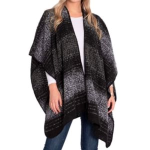Woolrich Textured Blanket Wrap